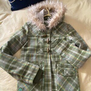 Billabong winter coat for teens, size medium